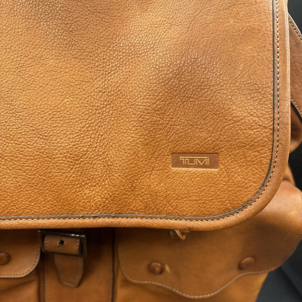 TUMI 35th Anniversary Limited‎ Backpack Sienna Brown Pre-owned Leather Bag